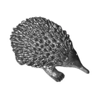 Vintage Pewter Echidna